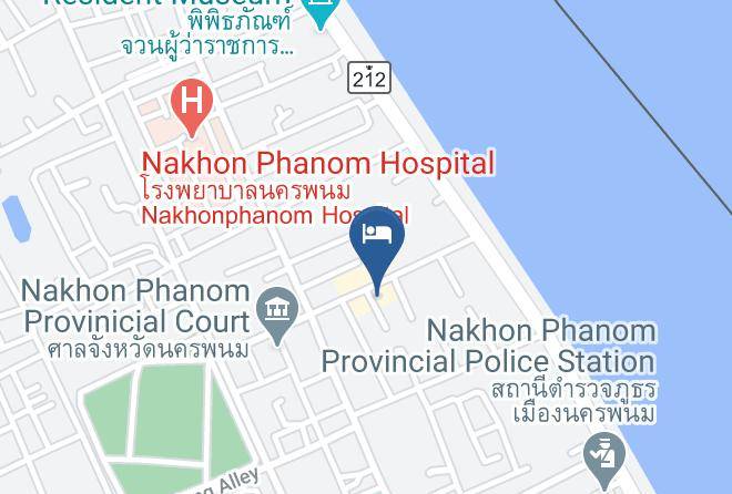Amphoe Mueang Nakhon Phanom - Dalha Hotel Maps
