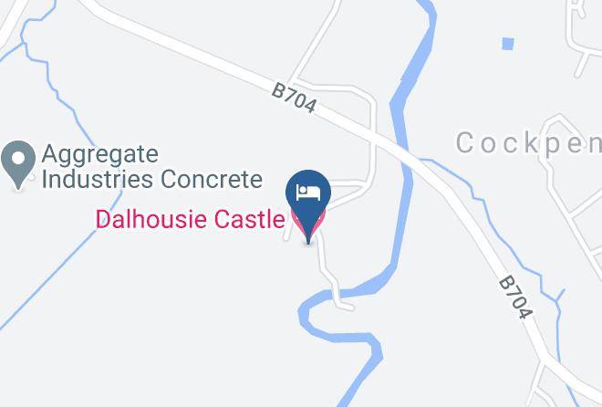 Midlothian - Dalhousie Castle Hotel Maps