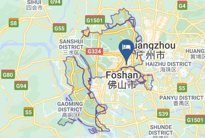 Foshan - Dali Irvine Boutique Hotel Maps