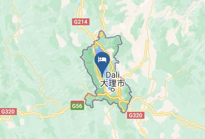 Dali Shanshuiyunfang Hotel Map