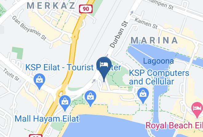 Eilat - Dalia Hotel Maps