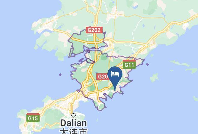 Dalian - Dalian Luneng Yitang Ocean Hot Spring Hotel Maps