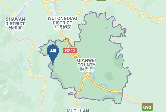 Leshan - Dalitang Hotel Maps