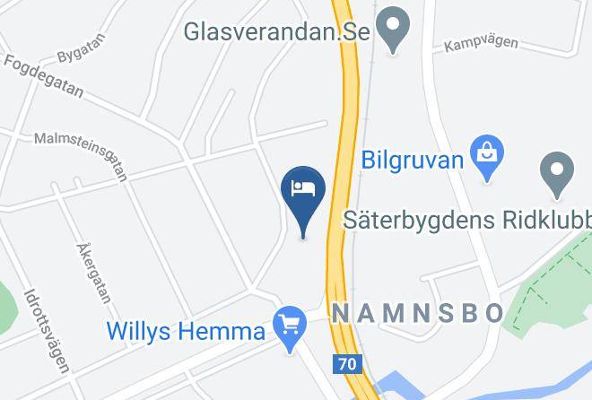 Dalkullans Motell Map