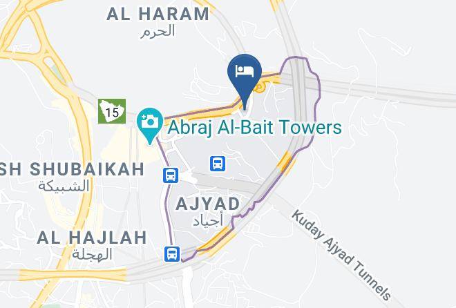 Mecca - Dallah Ajyad Hotel Maps