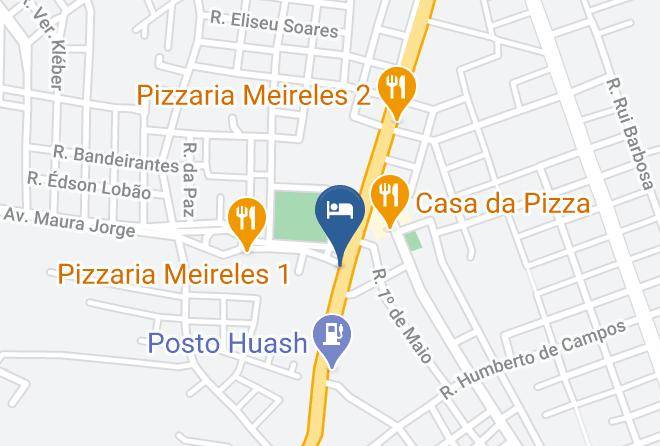 Lago Da Pedra - Dallas Hotel E Restaurante Maps