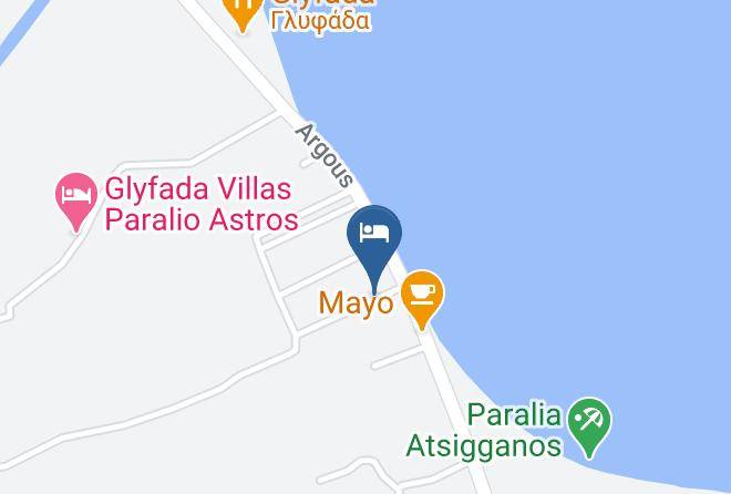 Enalion Beach Hotel Map