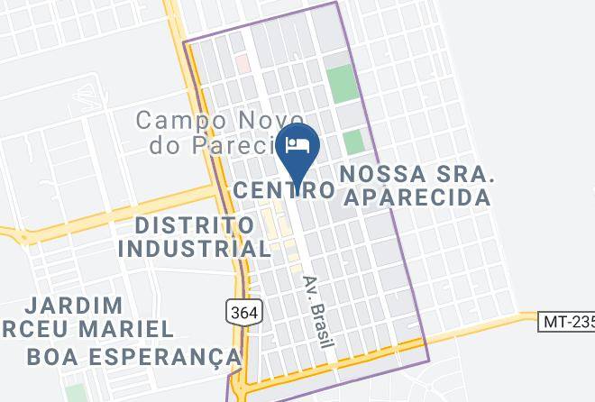 Campo Novo Do Parecis - Dallas Palace Hotel Maps