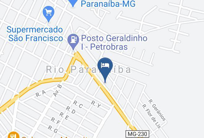 Rio Paranaiba - Dallas Palace Hotel Maps