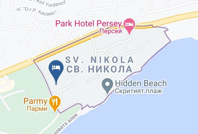 Varna Mestnost Sveti Nikola - Dallas Residence Hotel Maps