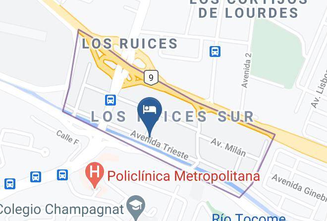 Caracas - Dallas Suites Hotel Maps