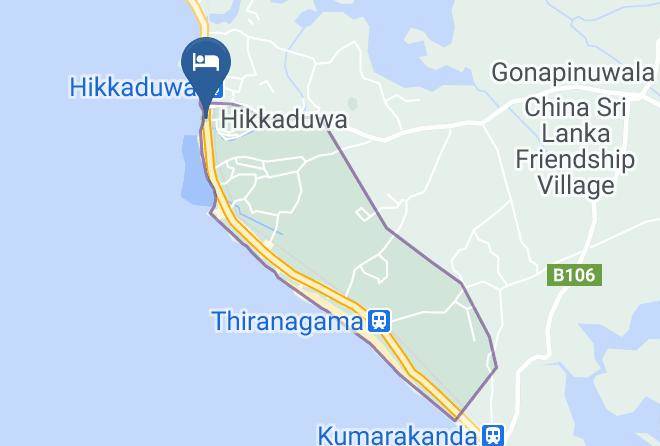 Galle - Dally Guest Hause Maps