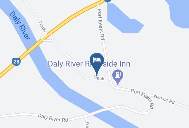 Daly River Inn Map