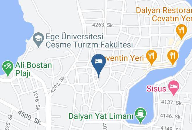 Cesme - Dalyan Hotel Maps