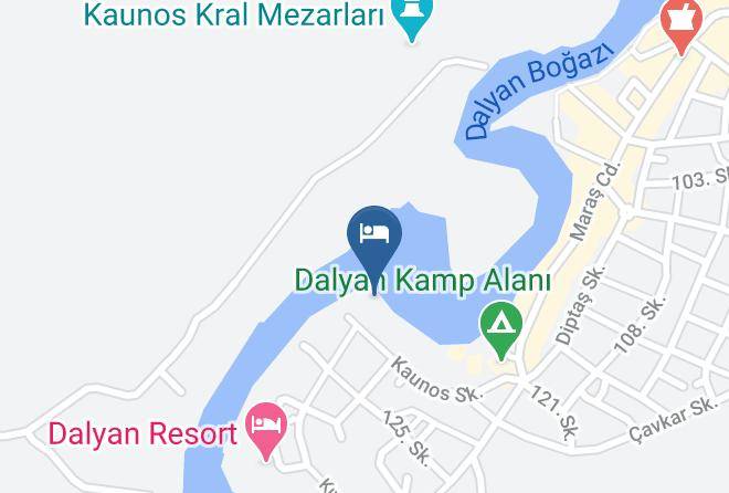 Ortaca - Dalyan Pansiyon Maps