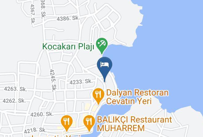 Cesme - Dalyan Plaza Residence & Suites Maps