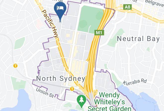 North Sydney - Dalziel Lodge Maps