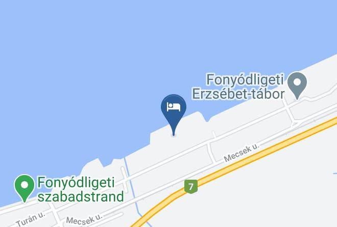 Fonyod - Dam Hotel Maps