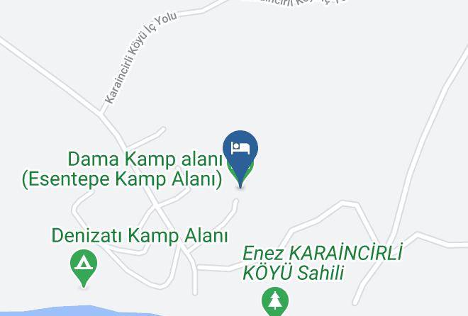 Enez - Dama Kamp Alani Maps