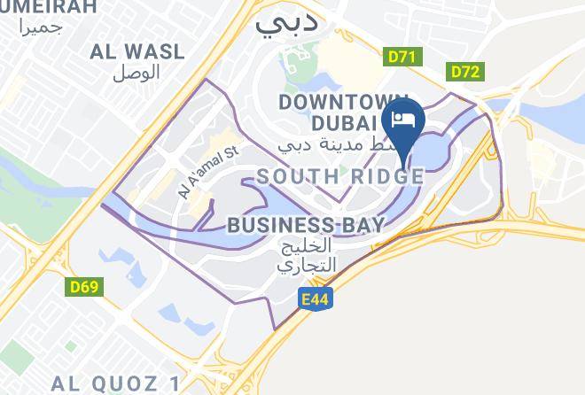 Dubai - Damac Maison Canal Views Maps