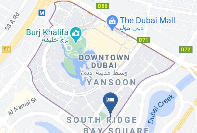 Dubai - Damac Maison The Distinction Maps