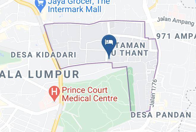 Kuala Lumpur - Damai Suria Maps