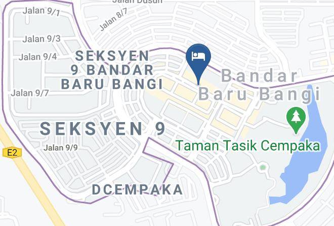 Hulu Langat - Damai Tioman Resort Maps
