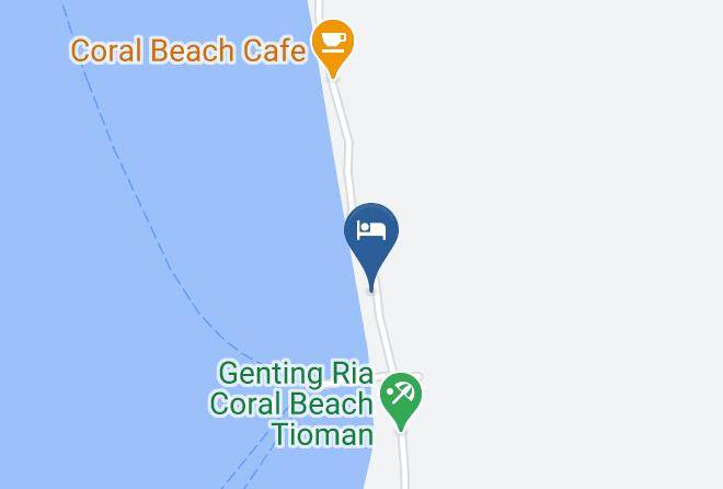 Damai Tioman Resort Map