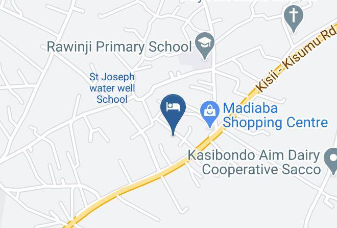 Homa Bay - Damara View Hotel Maps