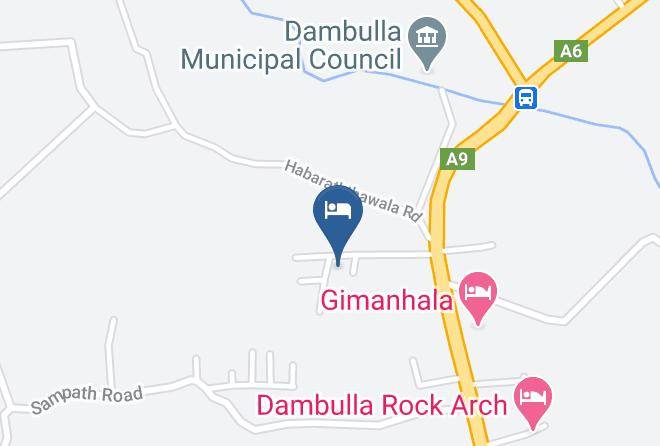 Kandy - Dambulu Queens Rest Maps
