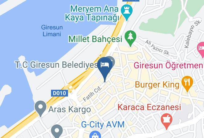 Giresun Hacimiktat - Damcilar Hotel Maps