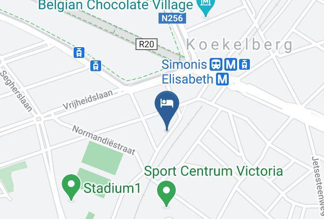 Koekelberg - Dame De Carreau Maps