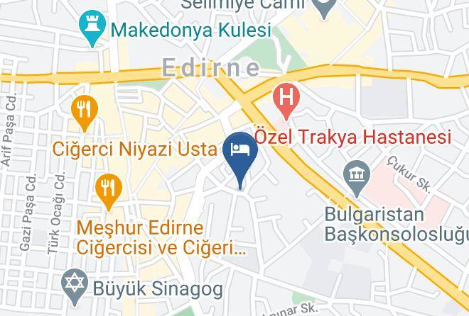 Edirne Sabuni - Damla Kiz Pansiyon Maps