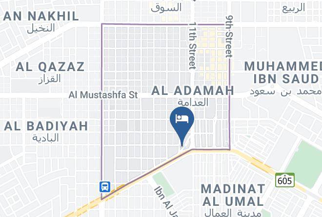 Dammam - Dammam Palace Hotel Maps