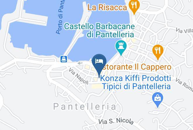 Trapani - Dammusi A Pantelleria Hotel Lago Di Venere Maps