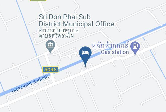 Damnoen Care Resort Map