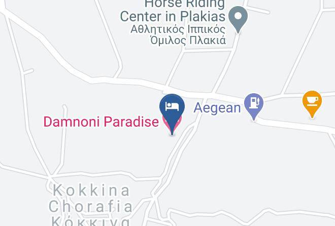 Rethimni - Damnoni Paradise Maps