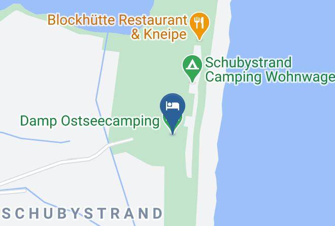 Rendsburg Eckernforde - Damp Ostseecamping Maps