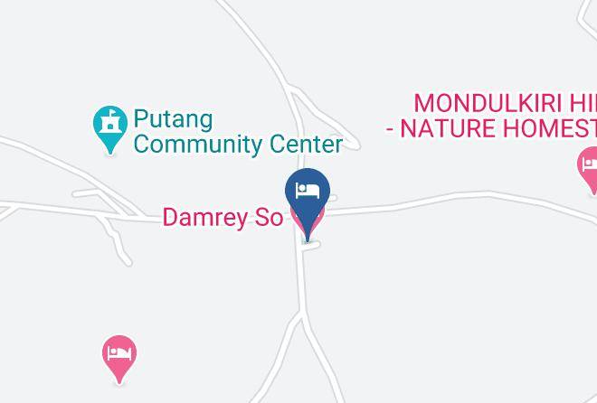 Saen Monourom Town - Damrey So Maps