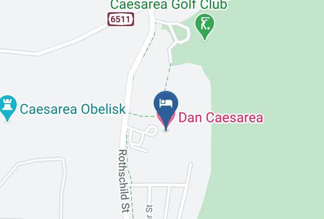 Qaesarea - Dan Caesarea Maps