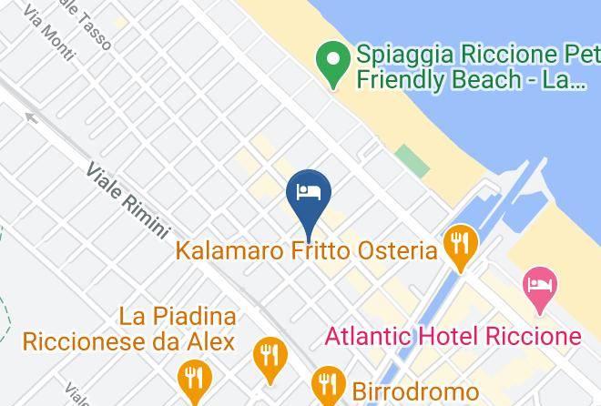 Rimini - Dan Hotel Riccione Maps