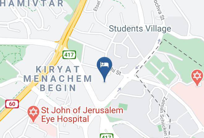 East Jerusalem - Dan Jerusalem Hotel Maps