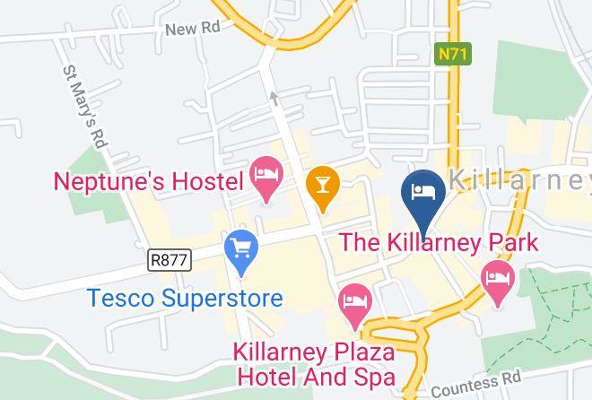 Killarney - Dan Linehan's Bar B&b Killarney Maps