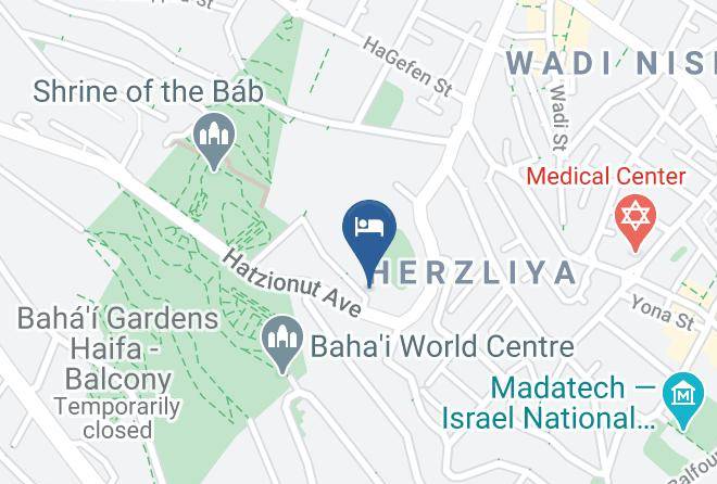 Haifa - Dan Yishay Resort Near Prc Maps