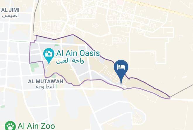 Al Ain - Danat Al Ain Resort Maps