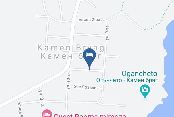 Kavarna - Danchovata Kashta Maps