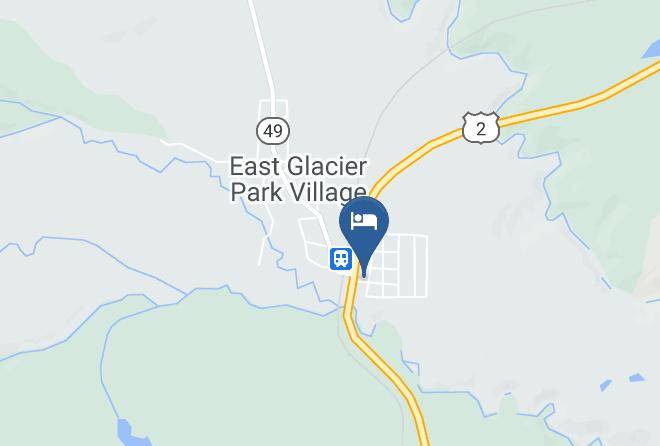 Glacier - Dancing Bears Inn Maps