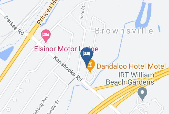 Wollongong - Dandaloo Motel Maps