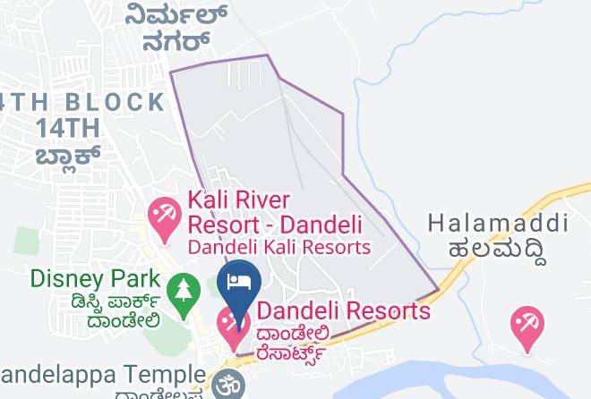 Dandeli - Dandeli Dreams Jungle Resorts Maps