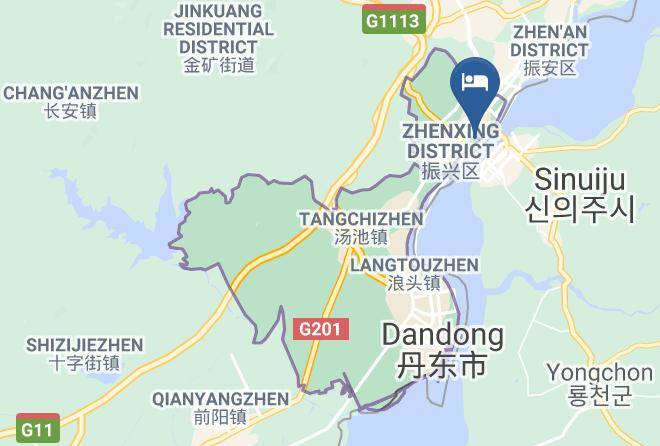 Dandong - Dandong Chaoda Business Hotel Maps